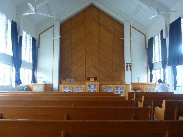 The Moto'otua Chapel. (Also serves as the Apia Central Stake Center)